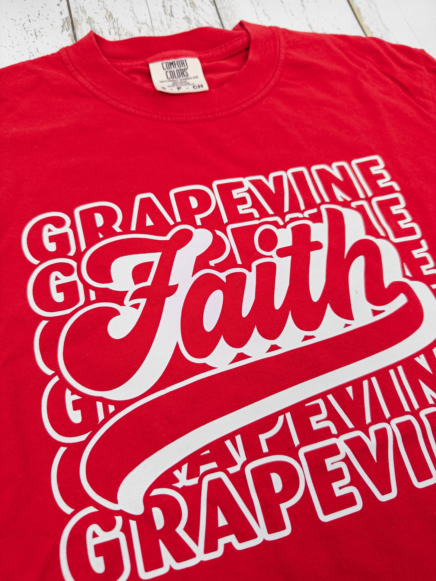 Grapevine Faith Tee