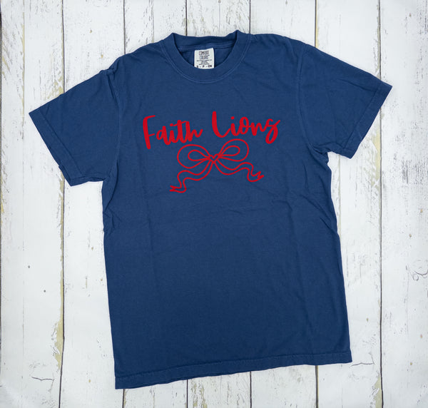Faith Lions Croquet Tee