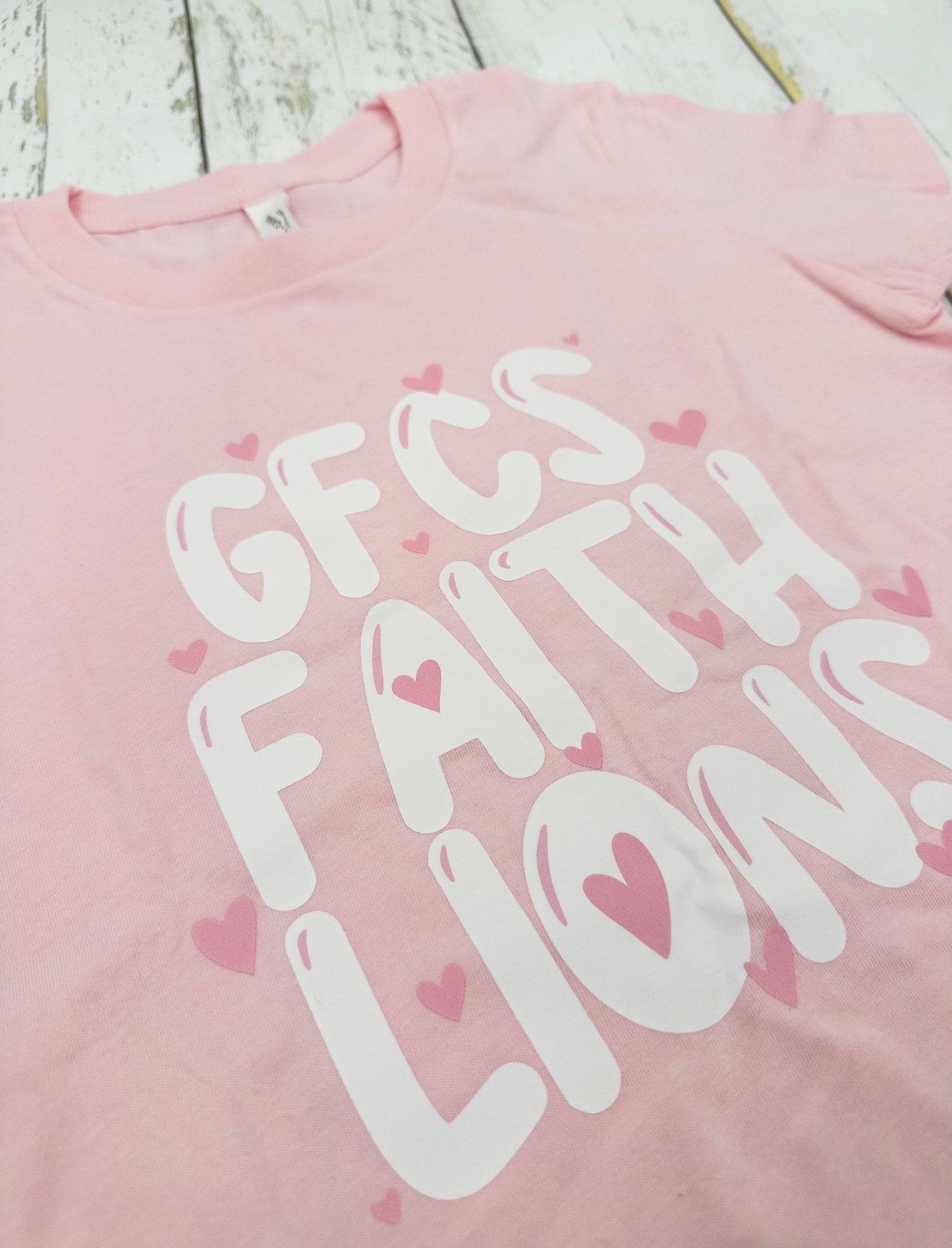 GFCS Pink Hearts T-Shirt