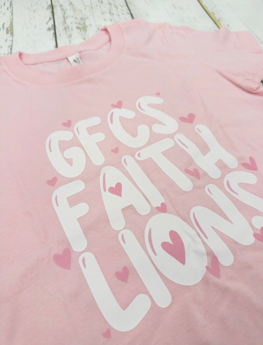 GFCS Pink Hearts T-Shirt