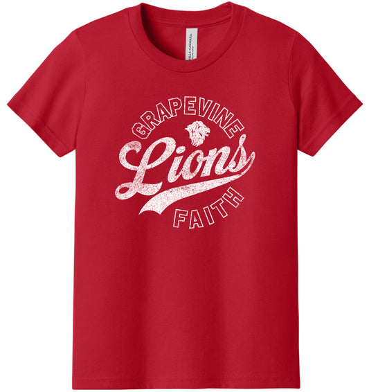 Red Out Faith T-Shirt (Bella Canvas Youth)