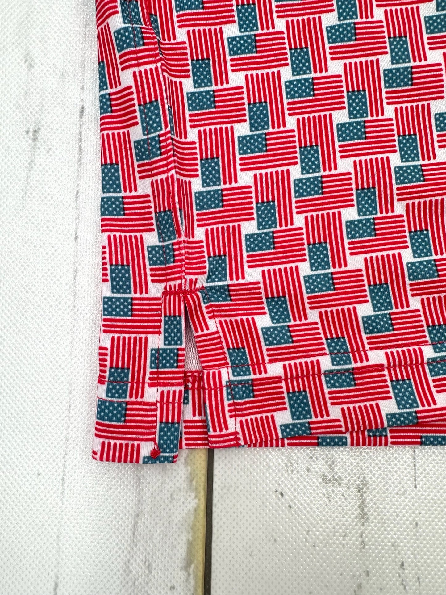 Burlebo American Flag Polo