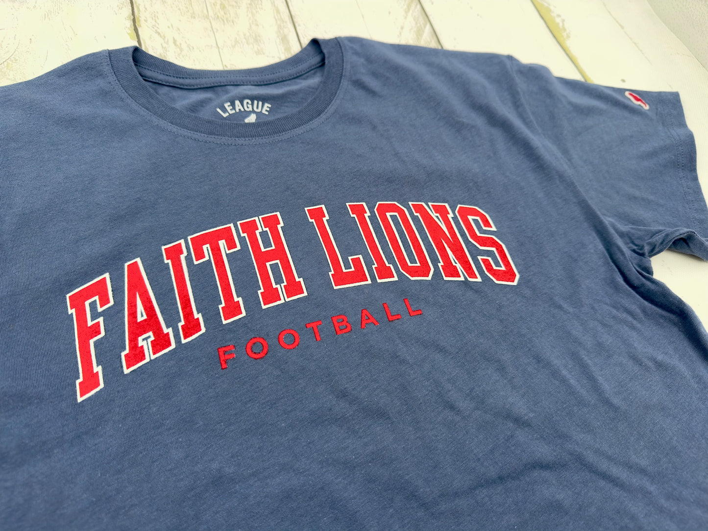 Faith Lions Crop Tee