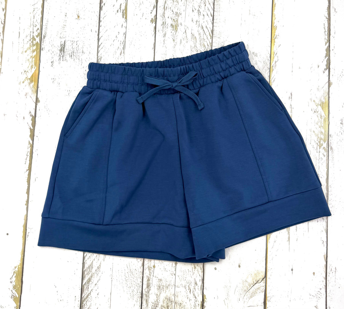 Miriam Shorts Set-Navy