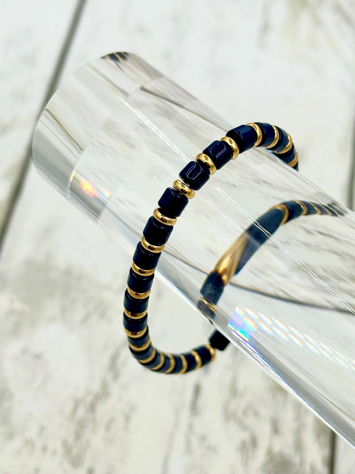 Fan Glam Stackable Bracelets