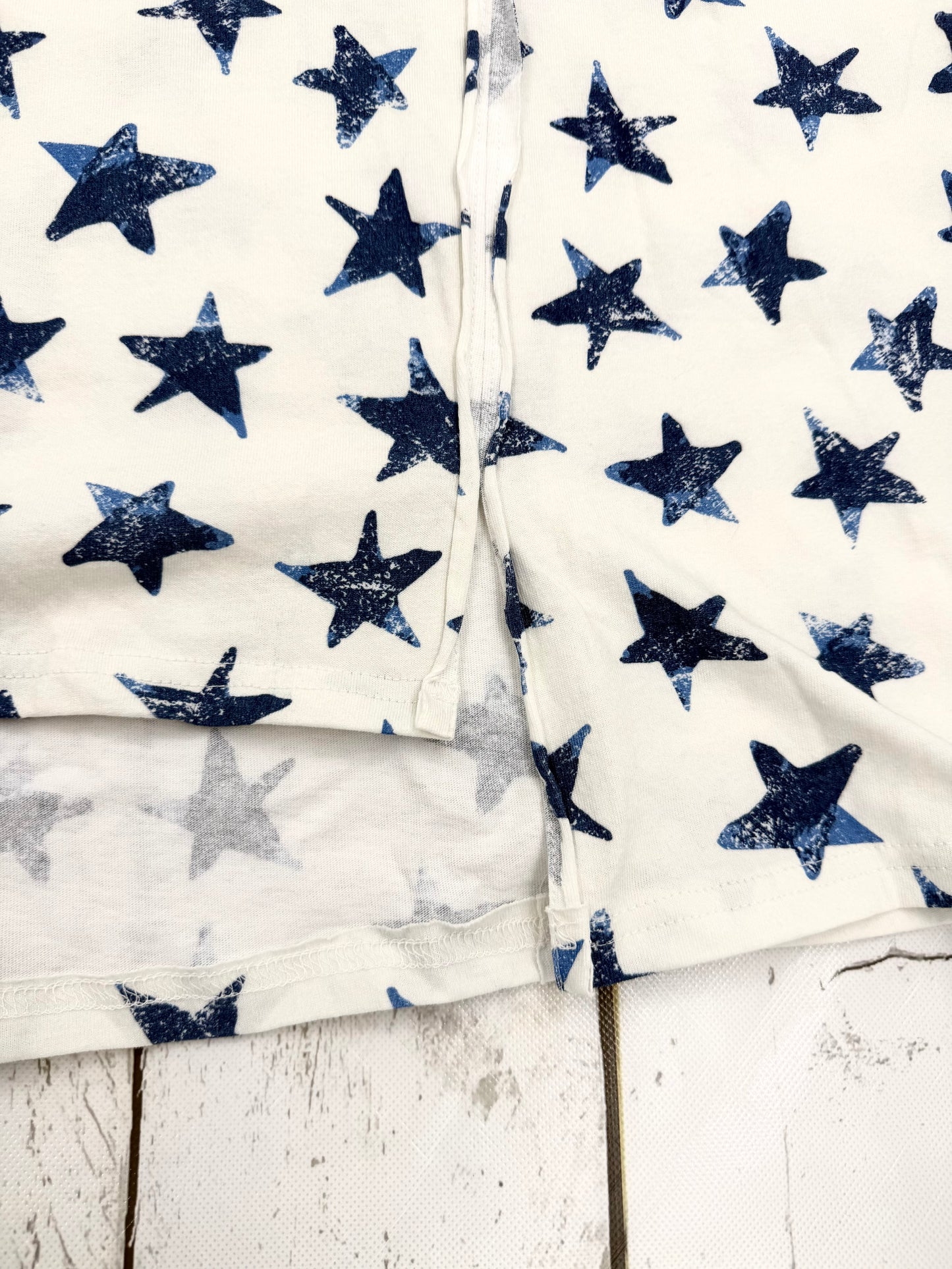 All American Star Oversized Top
