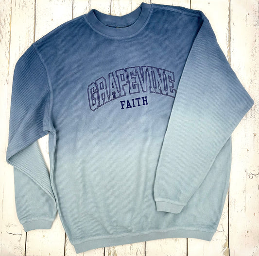 Corded Crew Dip Dye