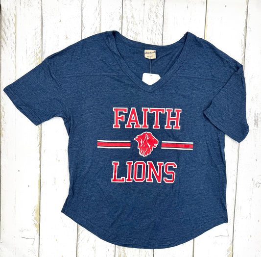 Chicka-d V-Neck Faith T-Shirt