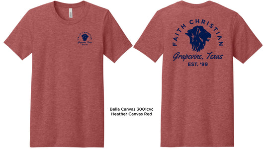 Bella+Canvas Men's Faith Christian Tee