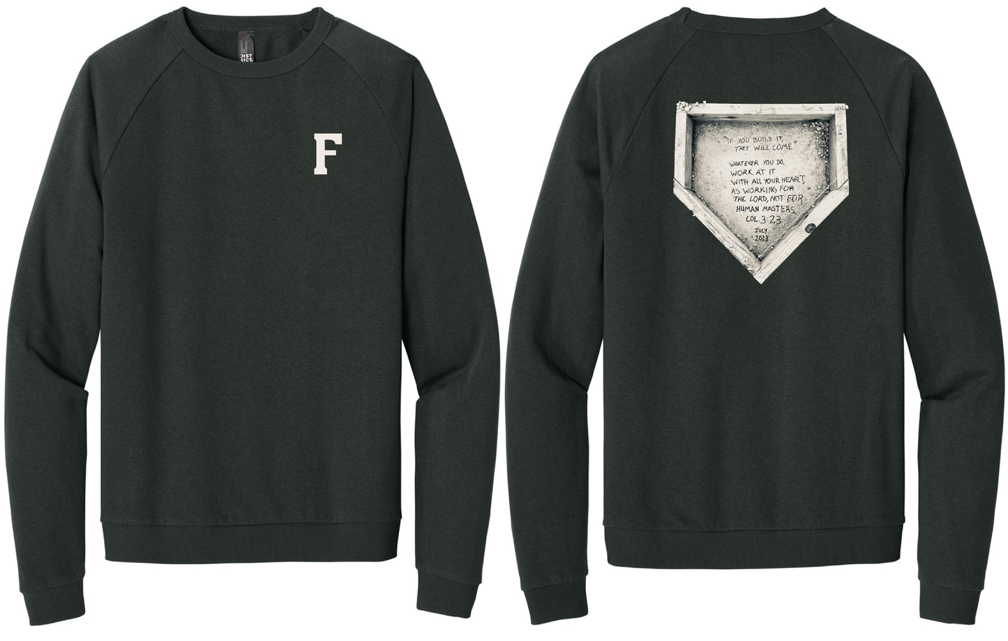 Baseball Homeplate Sweatshirt
