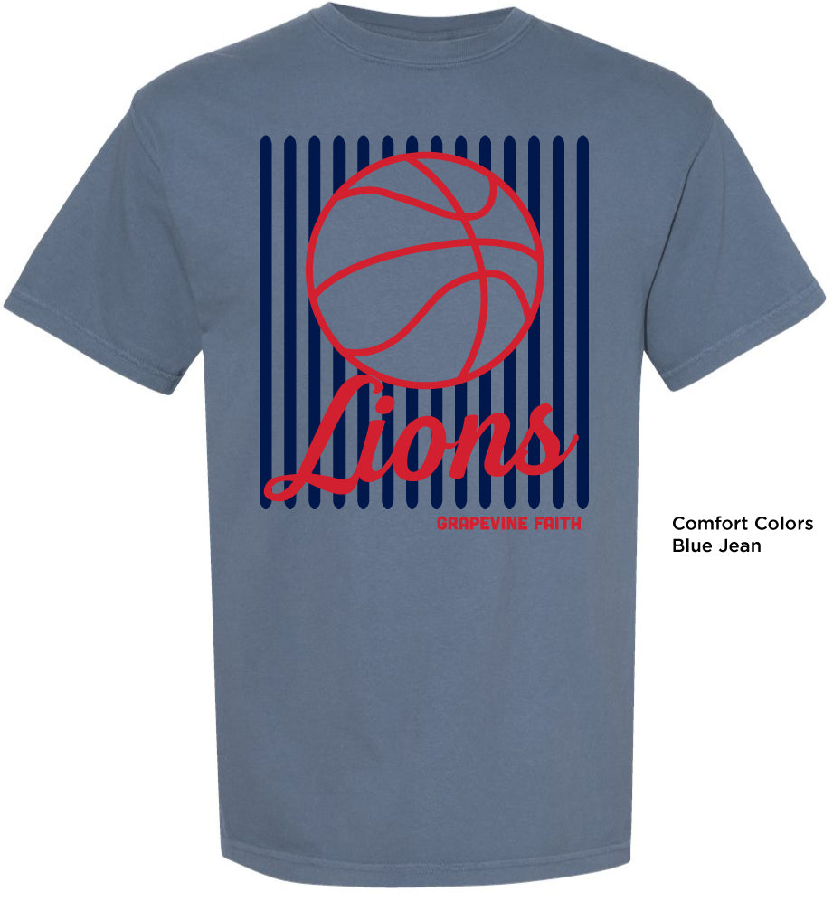 Striped Hoops T-Shirt (Comfort Colors)
