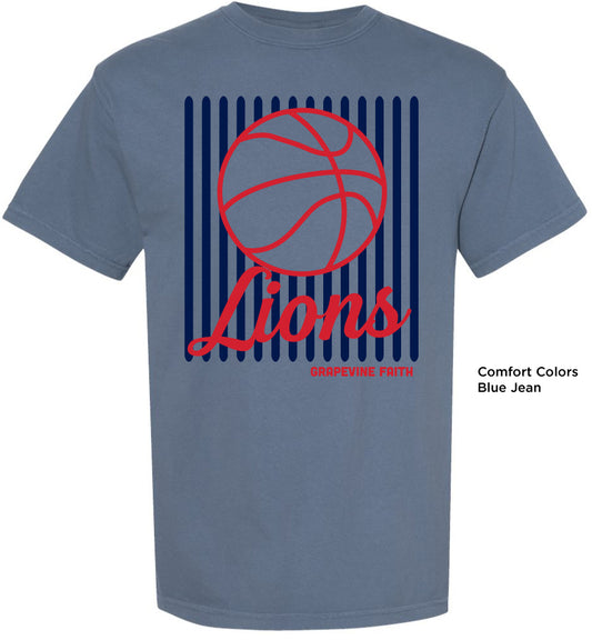Striped Hoops T-Shirt (Comfort Colors)