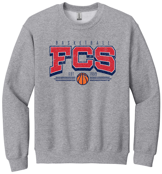 FCS Vintage Basketball Sweatshirt (Gildan)