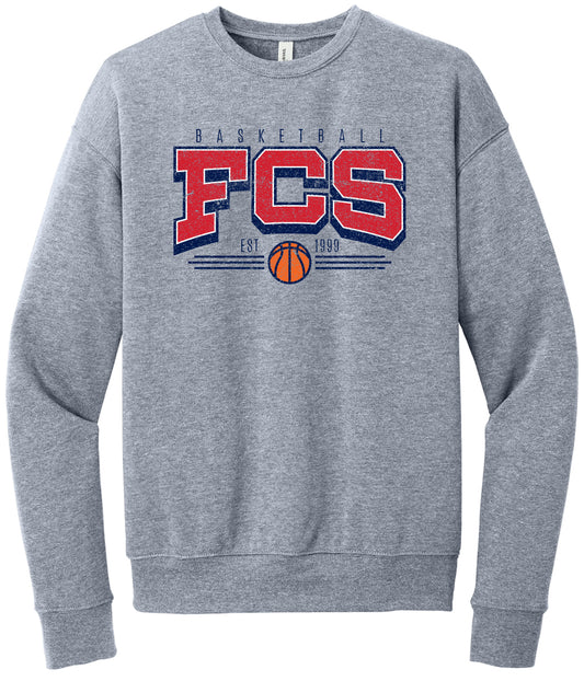 FCS Vintage Basketball Sweatshirt (Bella Canvas)
