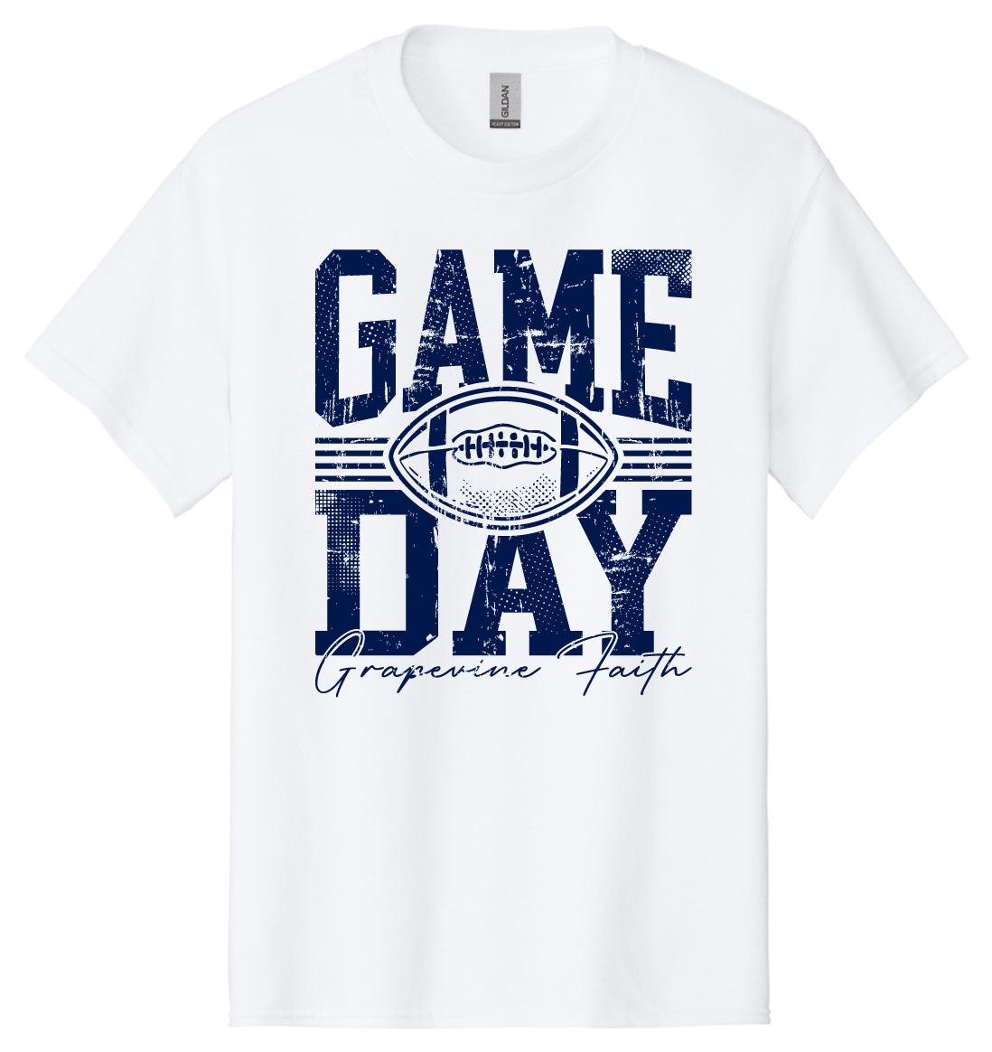 White Out Football T-Shirt (Gildan Cotton) 9/26 Game