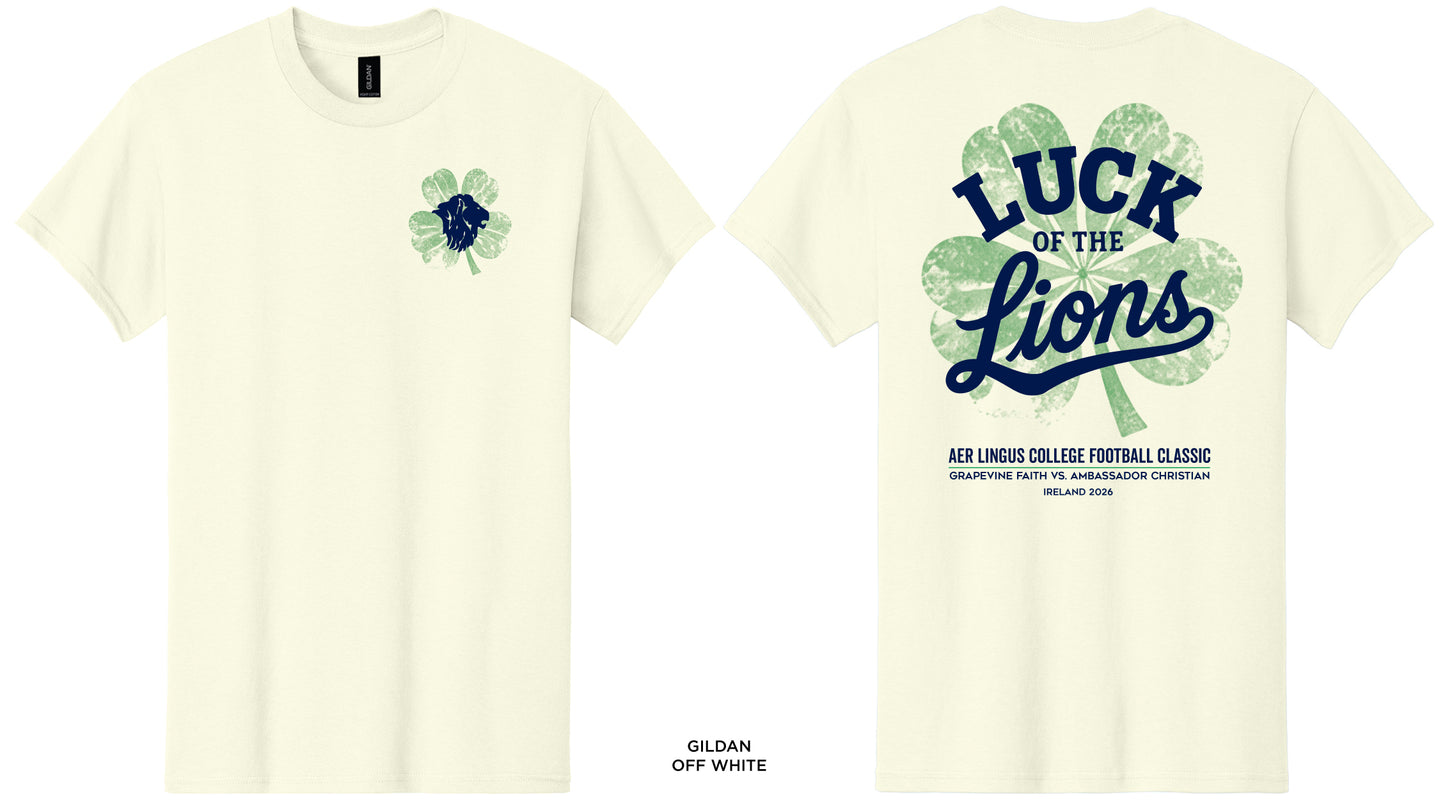 Luck of the Lions T-Shirt- Gildan
