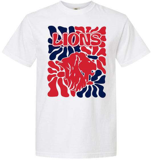 Faith Lions Floral T-Shirt