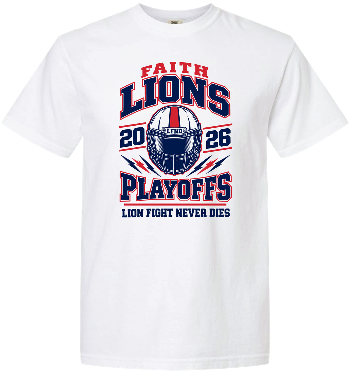 Football Playoffs 2026 (Comfort Colors T-Shirt)