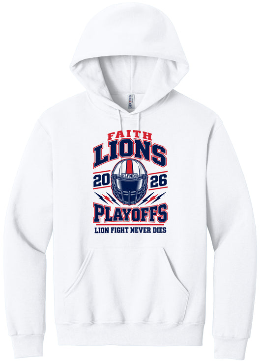 Football Playoffs 2026 (Jerzees Hoodie)