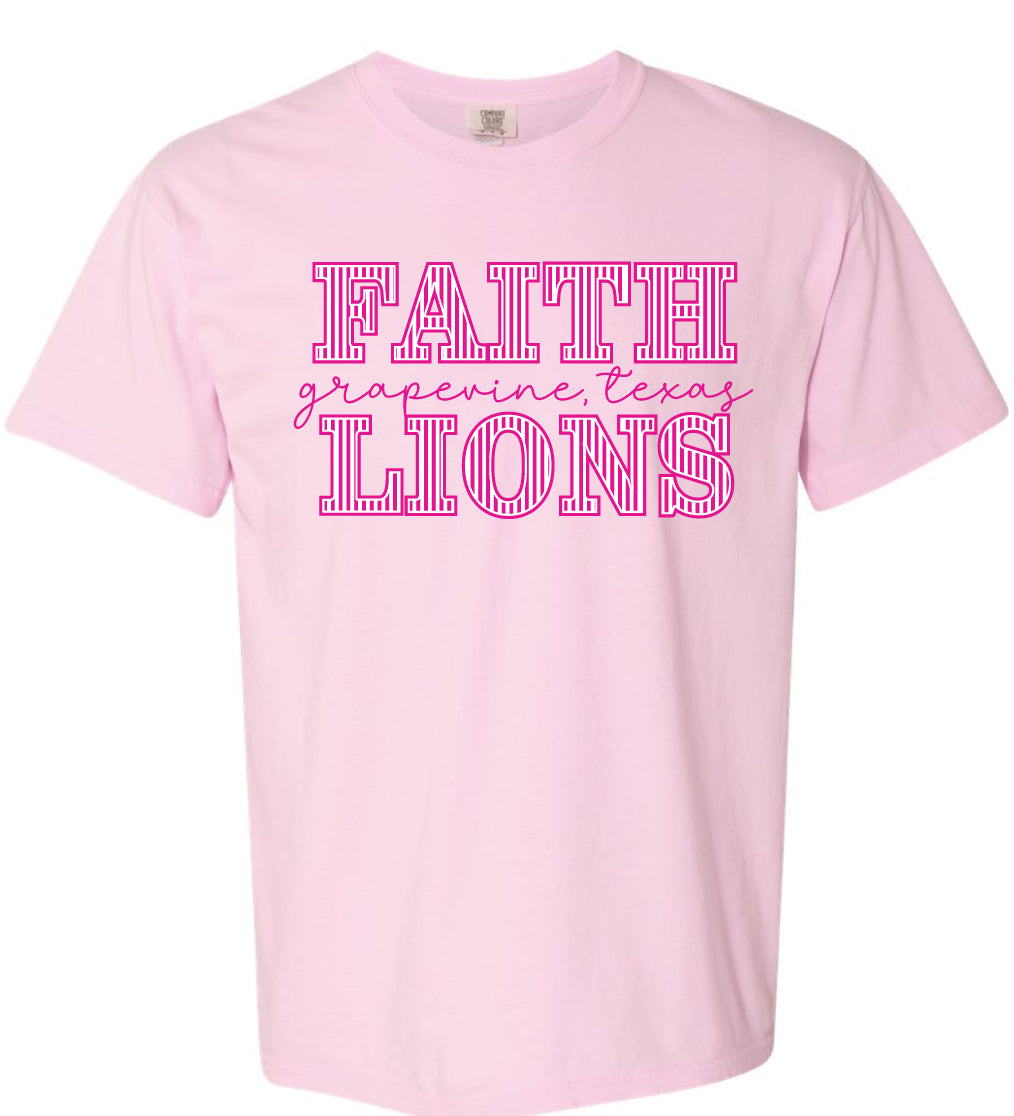 Lions Love Pink Tee