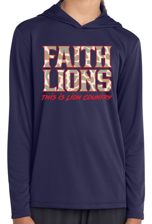 Lion Country Dri Fit Hoodie (Youth/Adult)