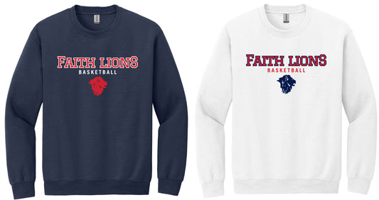 Women's Collegiate Basketball Sweatshirt (Gildan)