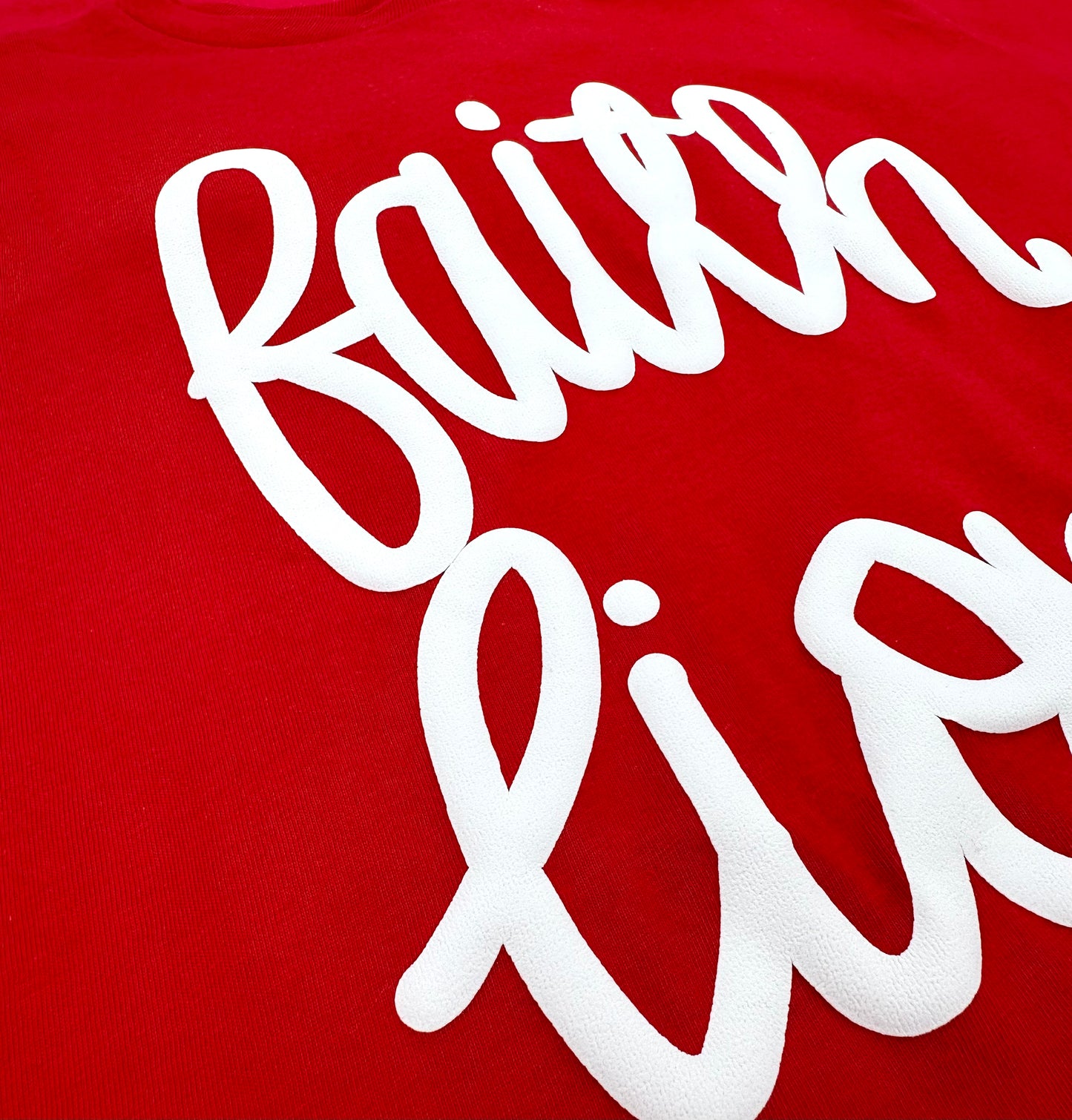 Faith Lions Puff Print Tee