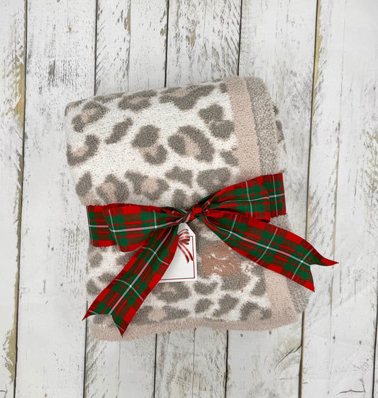 Leopard Print Luxe Blanket