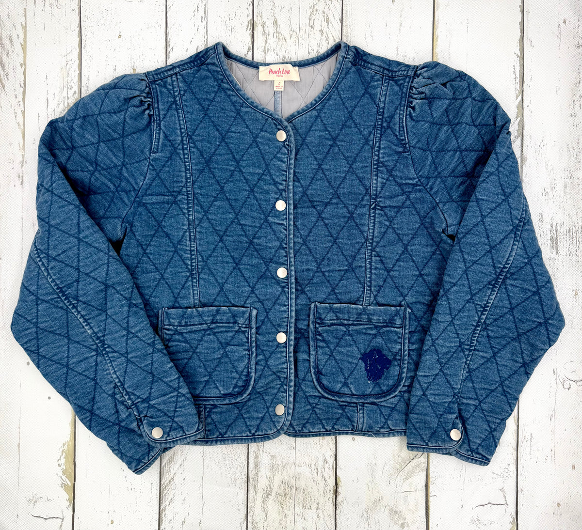 Quilted Denim Jacket