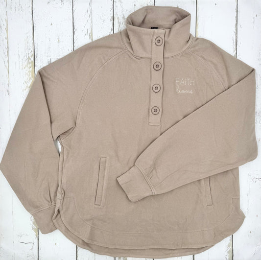 Button-Down Pullover Top
