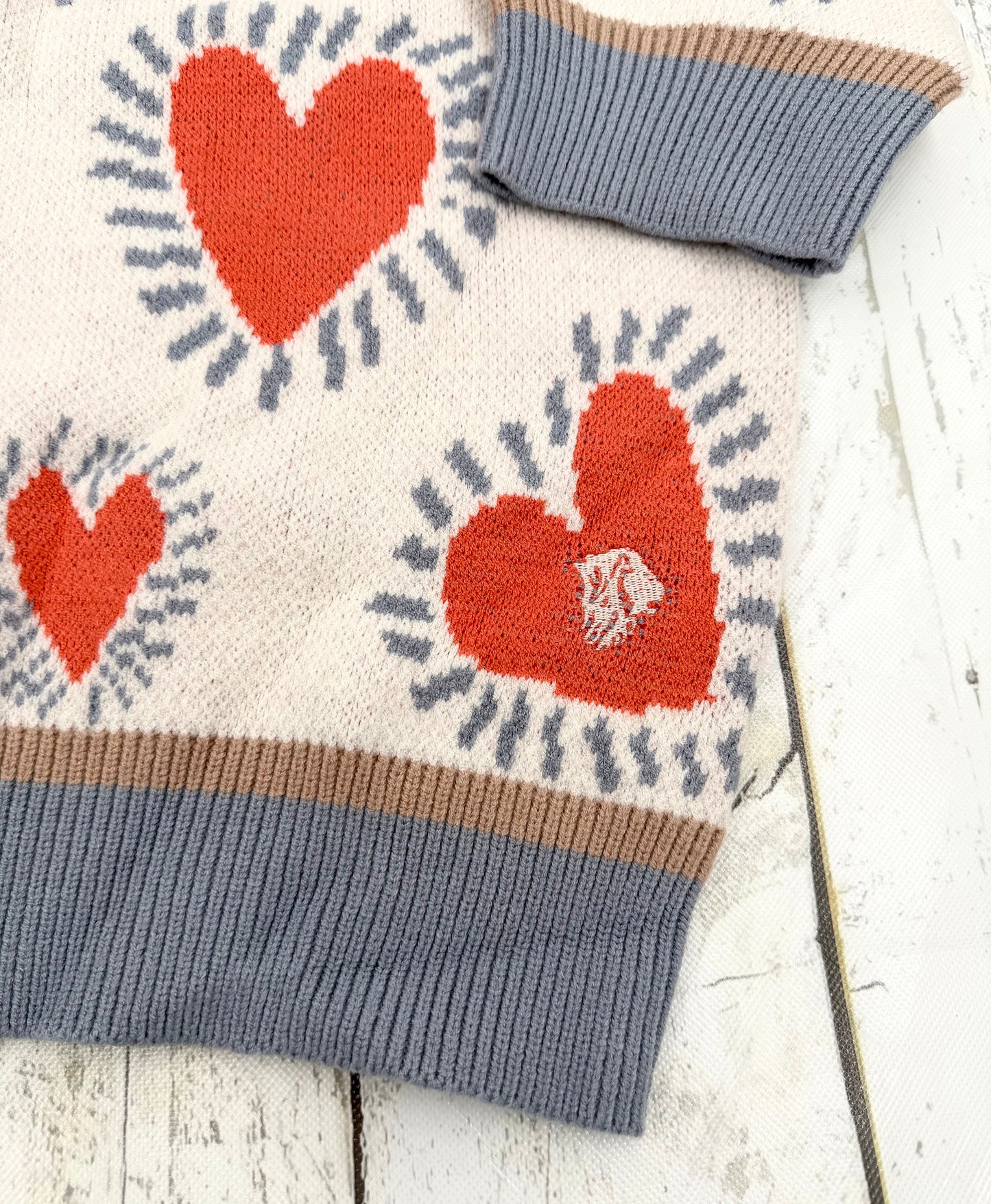 Sweetheart Short Sleeve Sweater