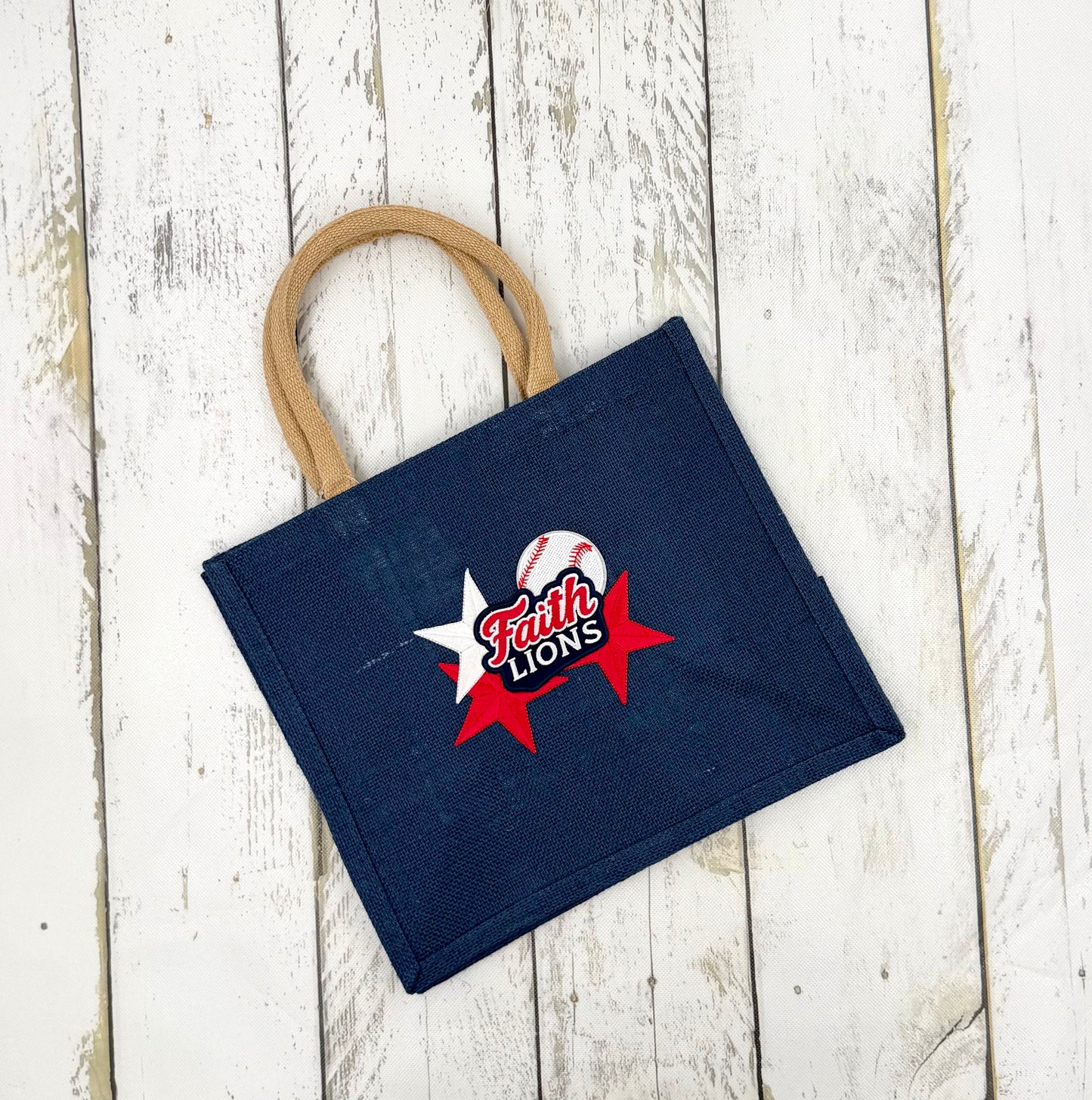 Small Baseball Tote
