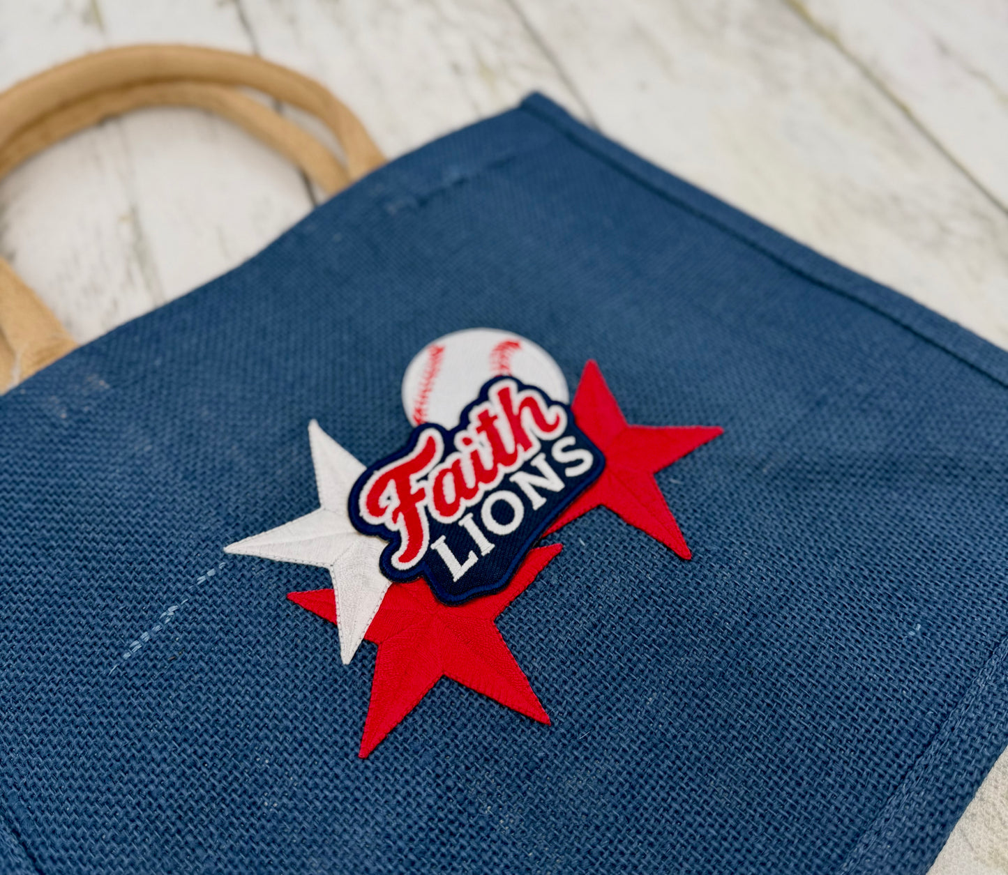 Small Baseball Tote