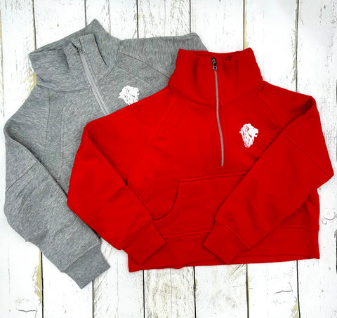 Girls 1/2 Zip Pullover