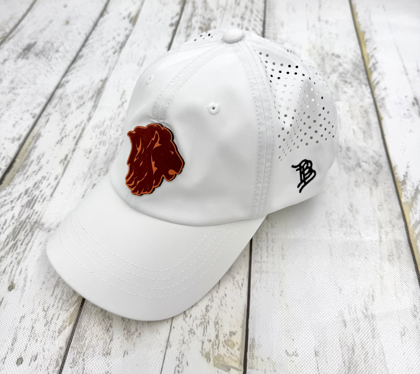 Branded Bills Leather Patch Hat