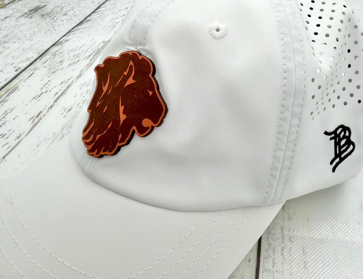 Branded Bills Leather Patch Hat