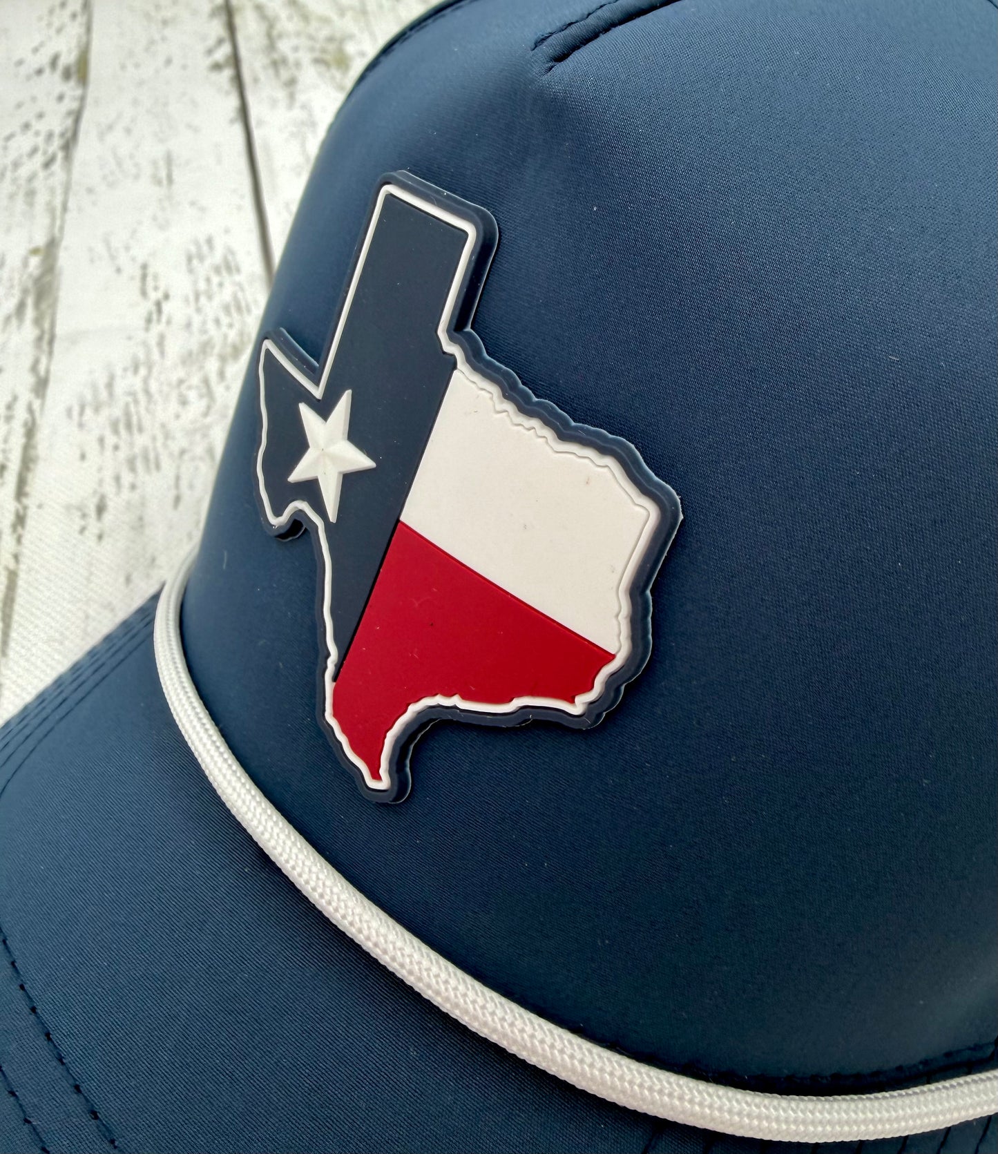 Branded Bills 5 Panel Rope Texas Flag Hat