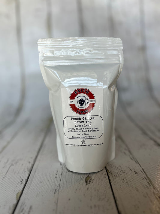 HeBrews Peach Ginger Detox Tea