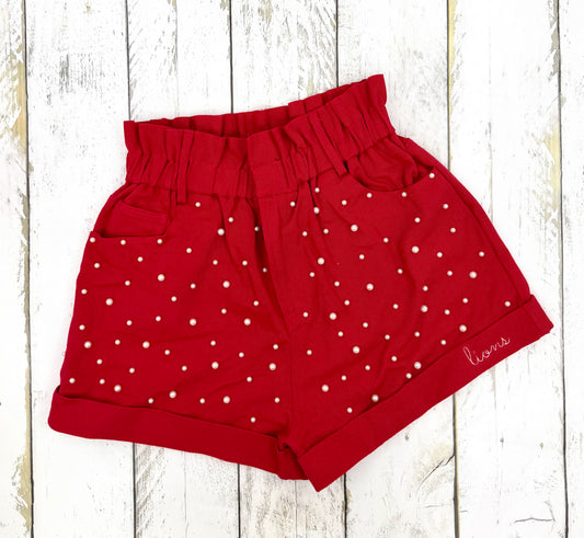 Pearly Paper Bag Shorts