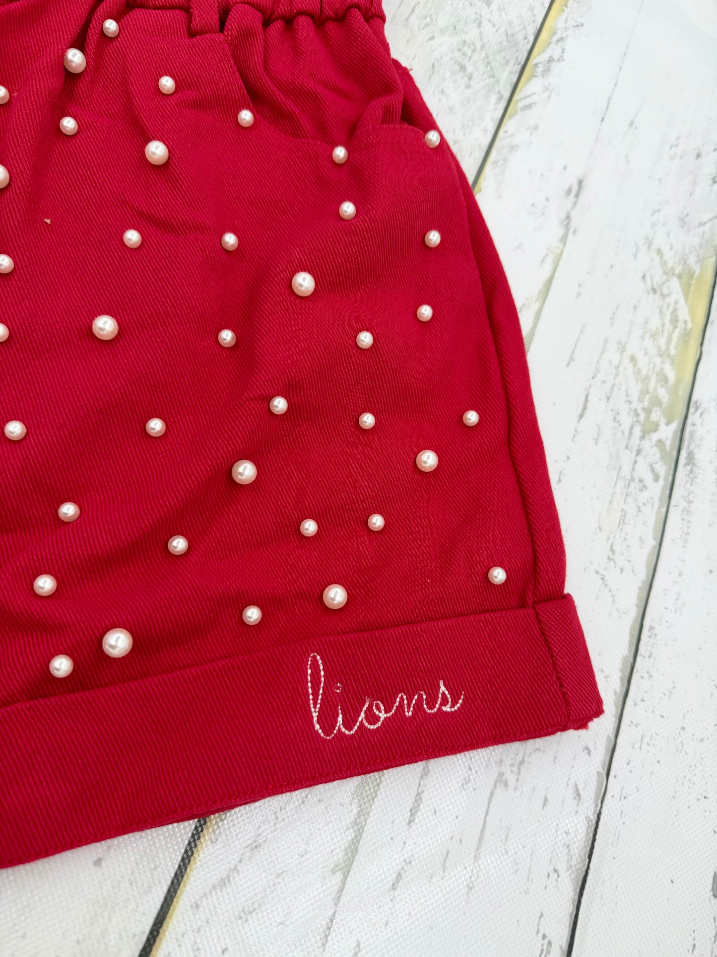 Pearly Paper Bag Shorts