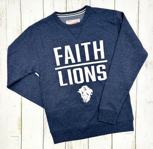 Navy League Classic Crew Fleece