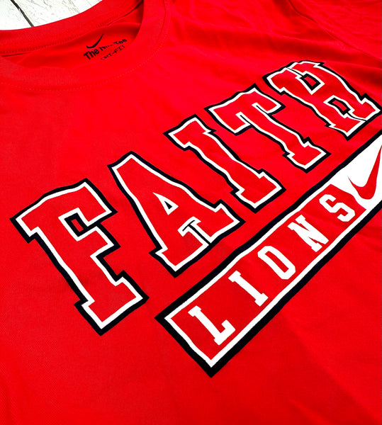 Faith Lions - Nike Dri-Fit Tee