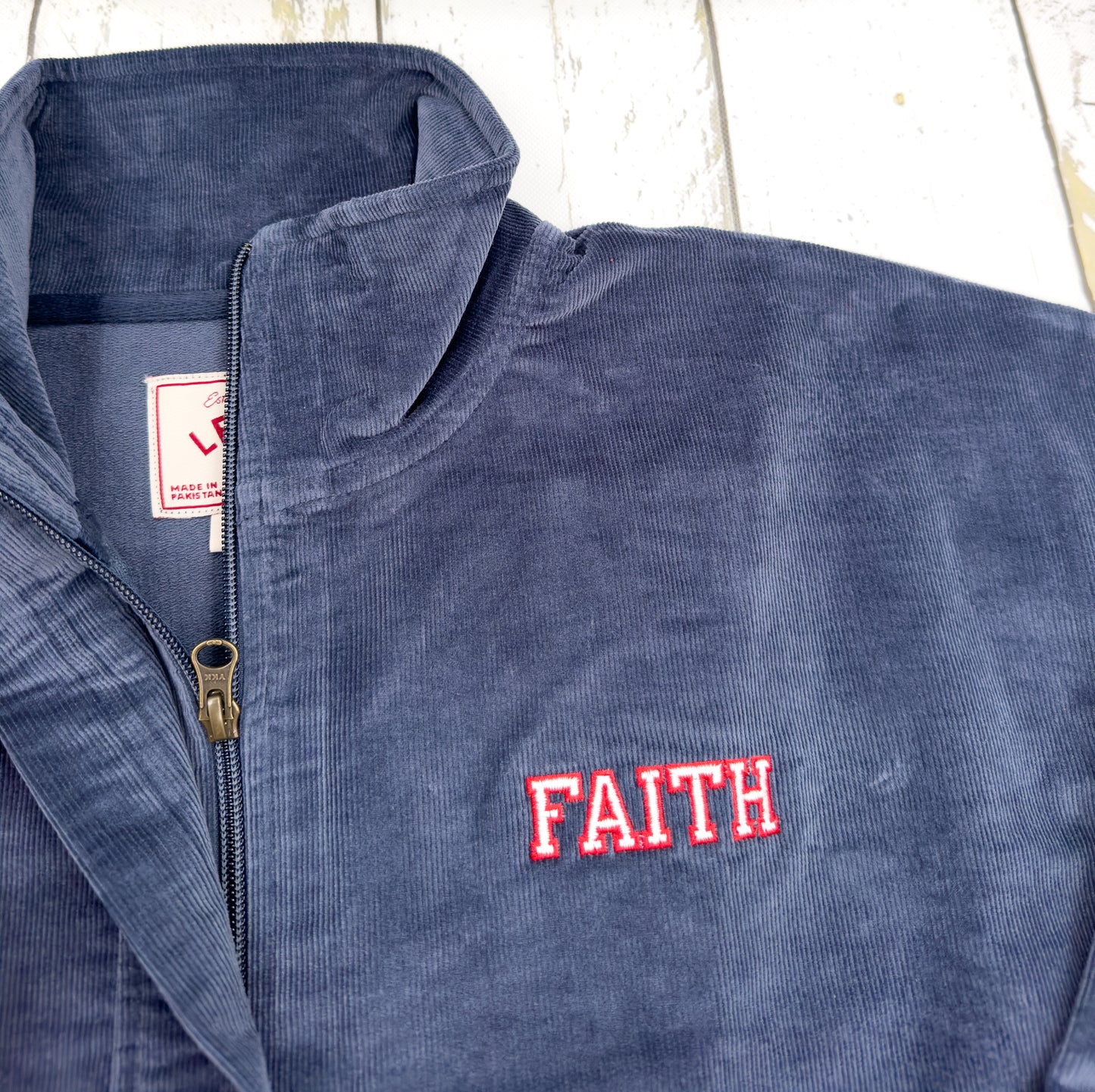 Women's Half Zip Corduroy