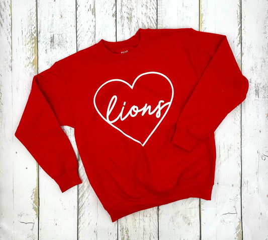 Lions Sweetheart Sweatshirt