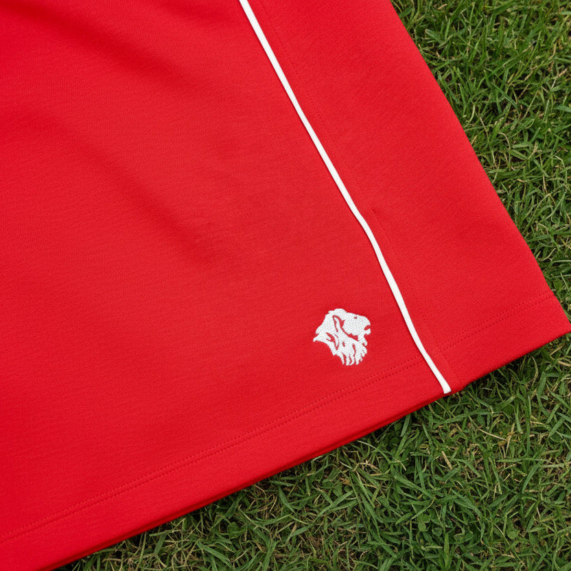 Rae Mode Red Scuba Skort
