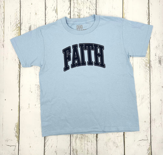 Girls Faith Puff Tee