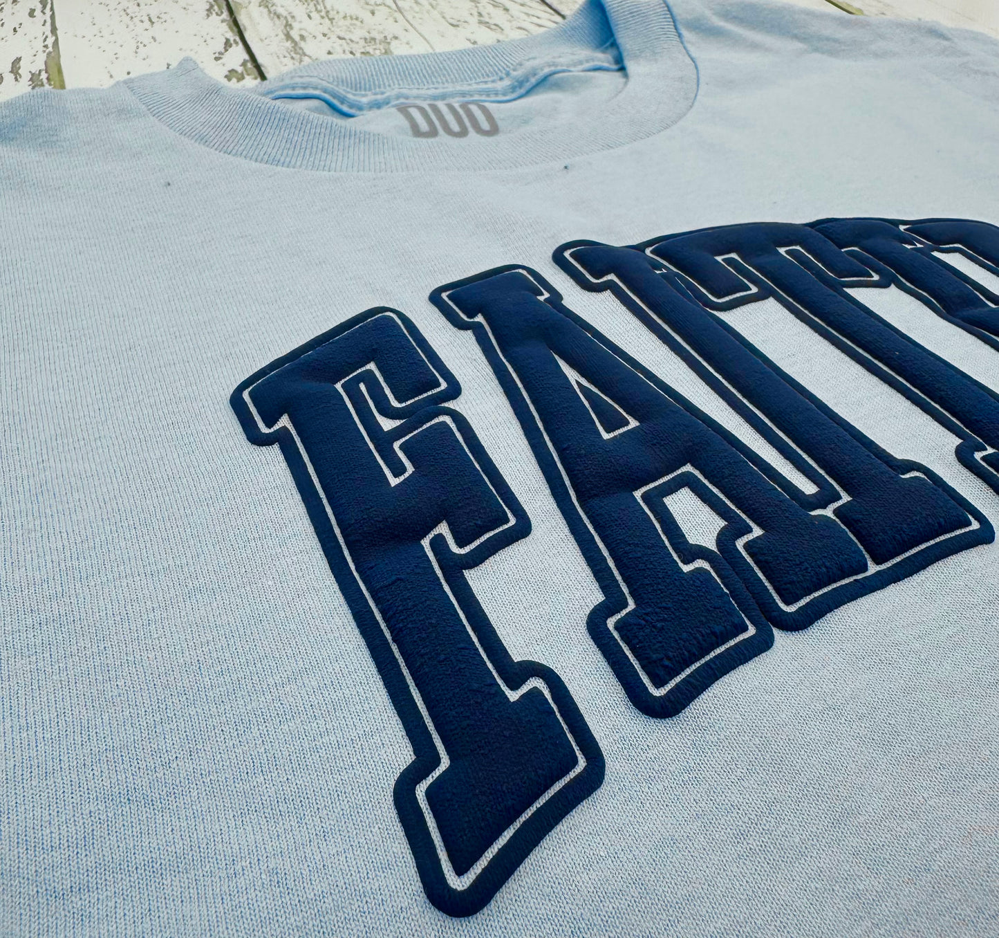 Girls Faith Puff Tee