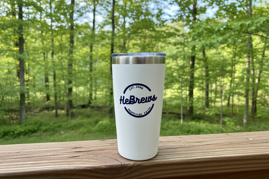 HeBrews White Tumbler