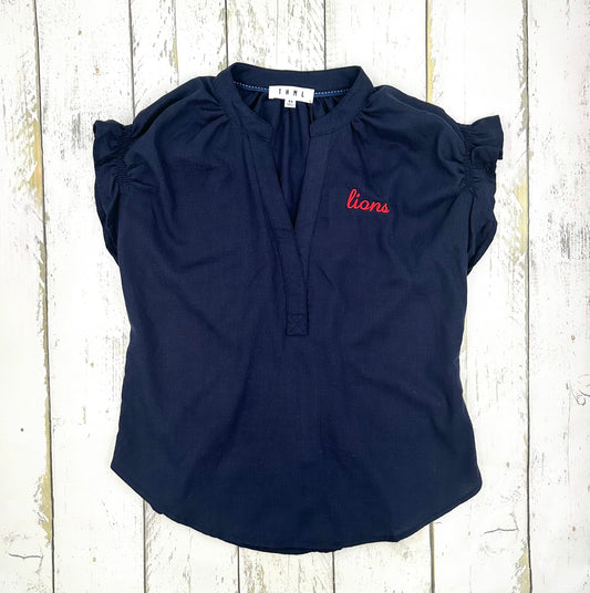 Flutter Sleeve V-Neck
