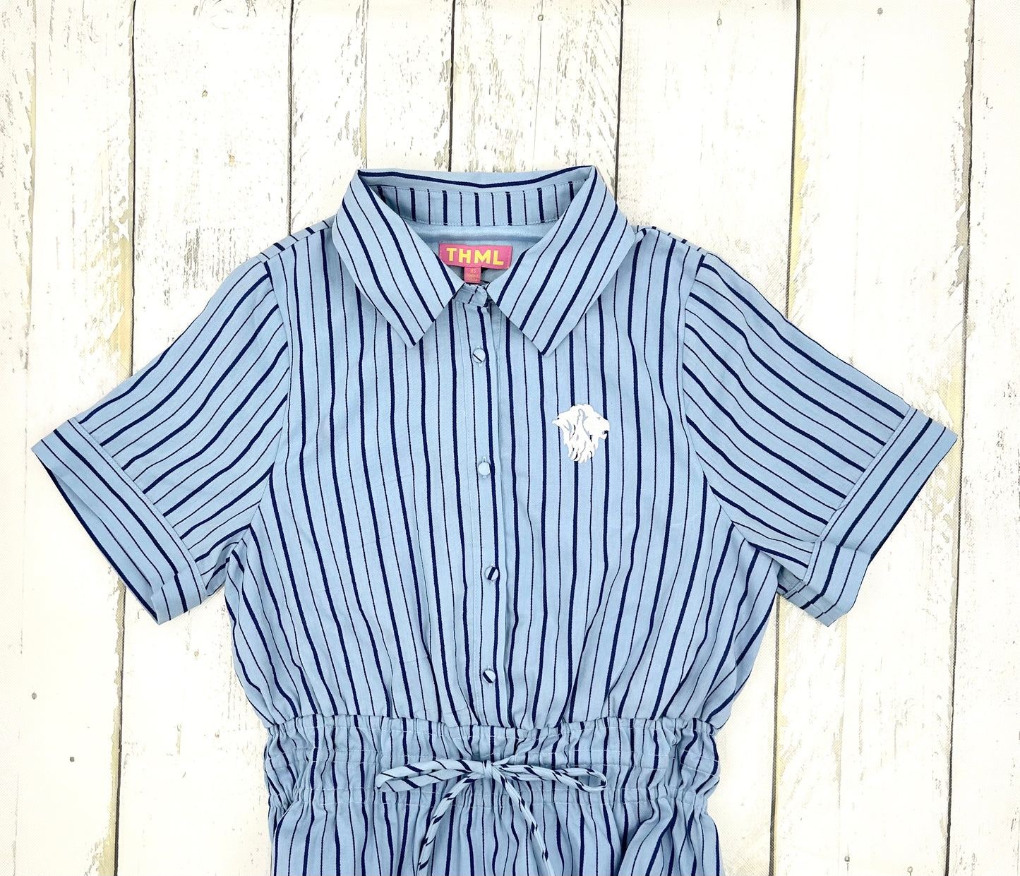 Striped Midi Dress